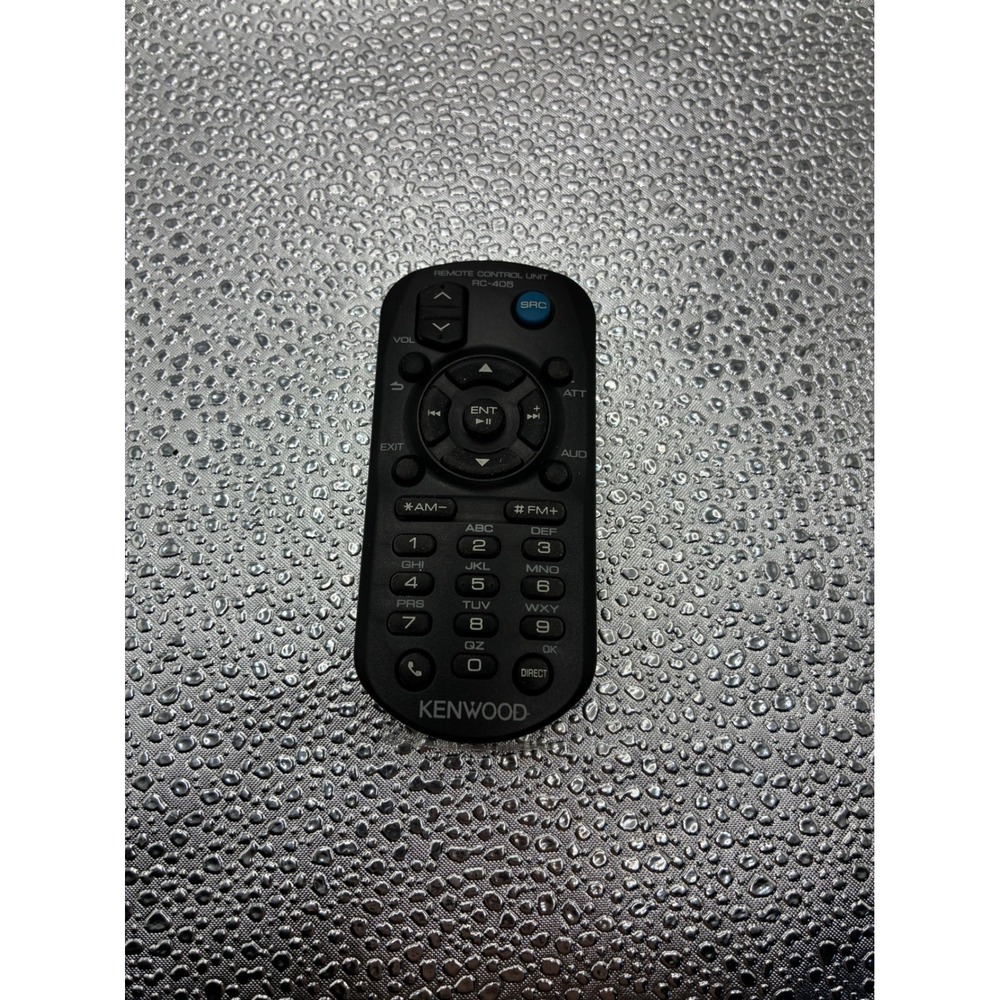 Kenwood RC-406 Remote Control Unit Black Car Stereo Audio Multimedia Receiver
